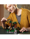 Lego Star Wars Diorama De Urmarire Cu Speederul Pe Endor