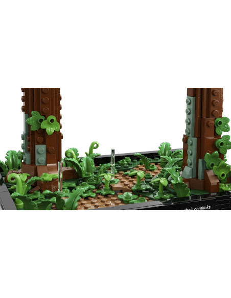 Lego Star Wars Diorama De Urmarire Cu Speederul Pe Endor Lego Star Wars Diorama De Urmarire Cu Speederul Pe Endor