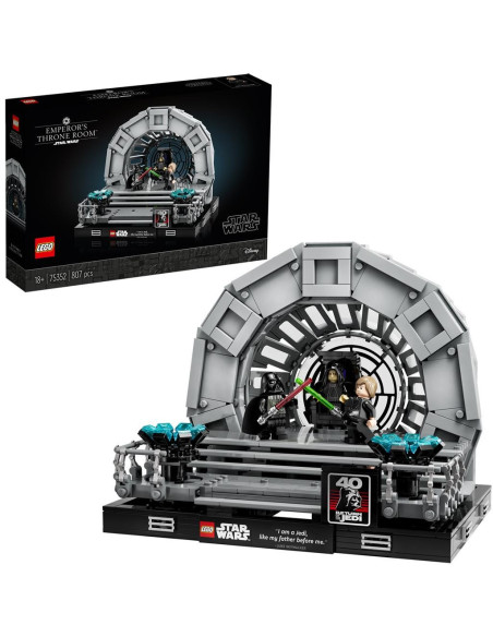 Lego Star Wars Diorama Sala Tronului Imparatului 75352,75352
