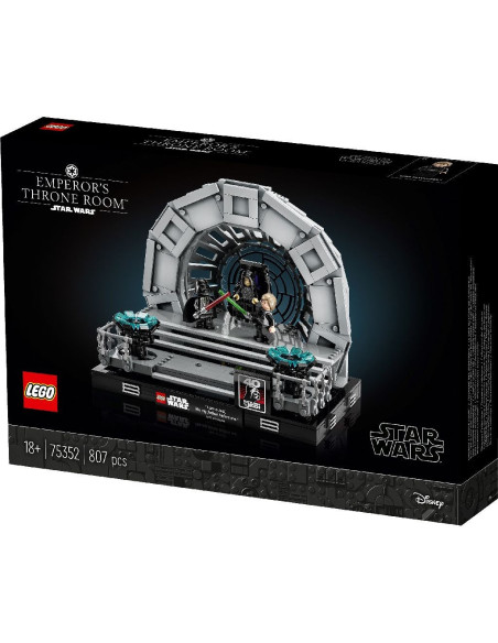 Lego Star Wars Diorama Sala Tronului Imparatului 75352,75352