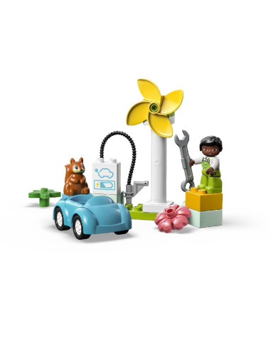 Lego Duplo Tubina Eoliana Si Masina Electrica 10985,10985