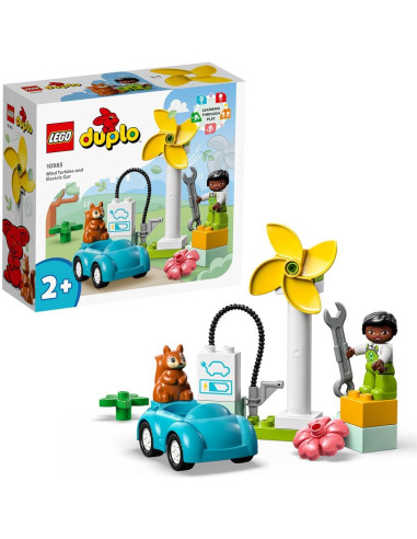 Lego Duplo Tubina Eoliana Si Masina Electrica 10985,10985