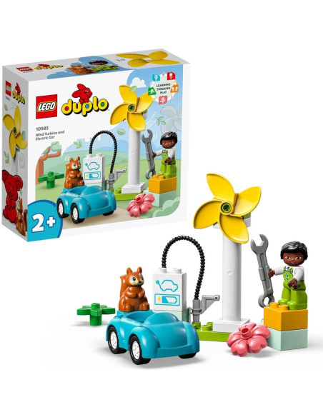 Lego Duplo Tubina Eoliana Si Masina Electrica 10985,10985
