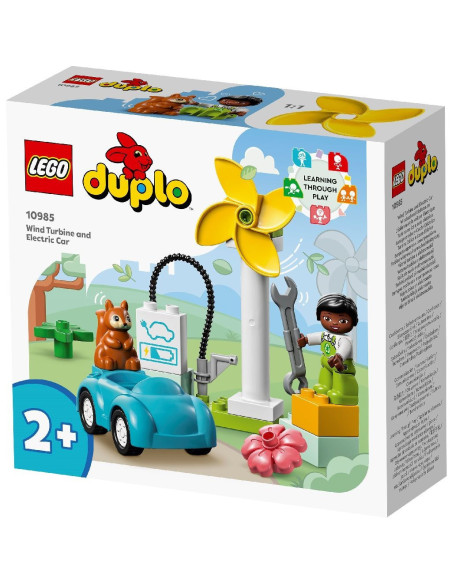 Lego Duplo Tubina Eoliana Si Masina Electrica 10985,10985