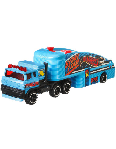Set Camion Si Masina Sport Hot Wheels Stuntin Semi,MTBDW51_GBF16
