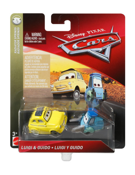 Masinute Metalice Cars3 Personajele Luigi Si Guido,MTDXV29_FJH93