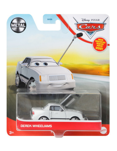 Masinuta Metalica Cars3 Personajul Derek Wheeliams,MTDXV29_GRR84