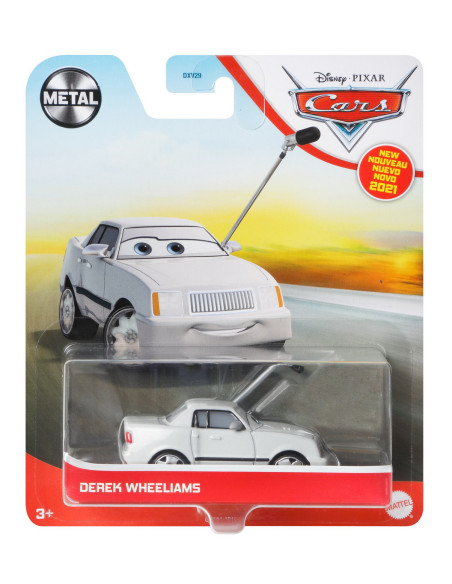 Masinuta Metalica Cars3 Personajul Derek Wheeliams,MTDXV29_GRR84
