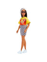 Papusa Barbie Fashionista Bruneta Cu Suvite Blonde,MTFBR37_HBV13