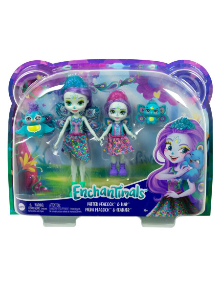 Enchantimals Set Papusi Surori Si Animalutele Lor Patter