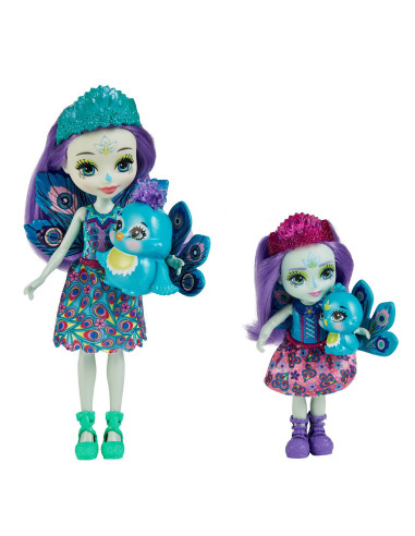 Enchantimals Set Papusi Surori Si Animalutele Lor Patter
