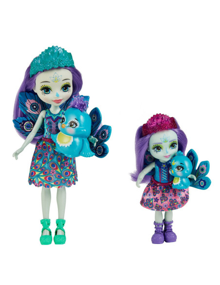 Enchantimals Set Papusi Surori Si Animalutele Lor Patter