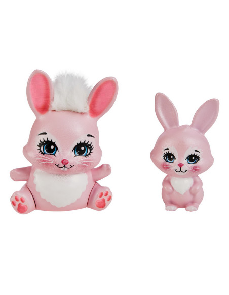 Enchantimals Set Papusi Surori Si Animalutele Lor Bree Bunny Si