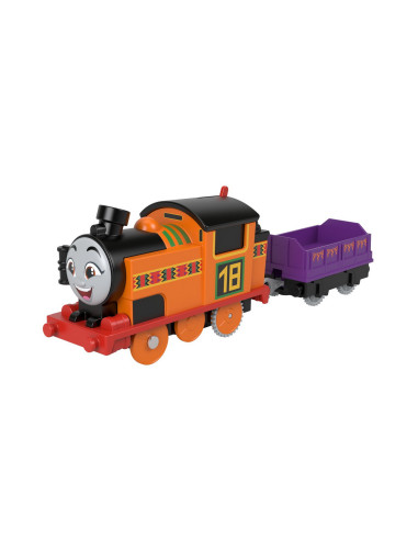 Thomas Locomotiva Motorizata Nia Cu Vagon,MTHFX96_HDY63