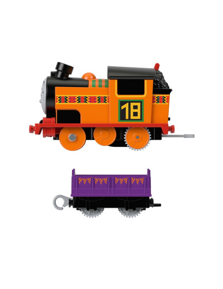 Thomas Locomotiva Motorizata Nia Cu Vagon,MTHFX96_HDY63