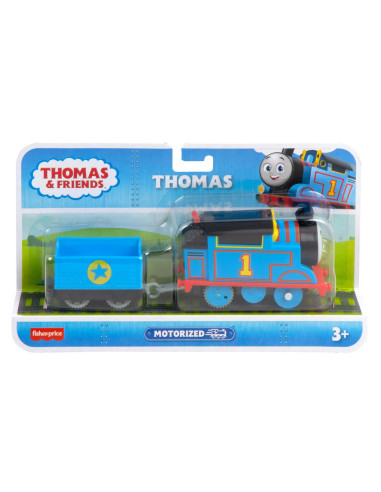 Thomas Locomotiva Motorizata Thomas Cu Vagon,MTHFX96_HHD44