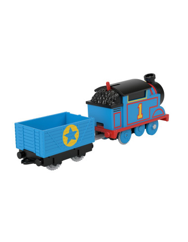 Thomas Locomotiva Motorizata Thomas Cu Vagon,MTHFX96_HHD44