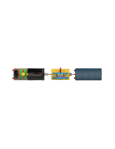 Thomas Locomotiva Motorizata Percy Cu 2 Vagoane,MTHFX97_HDY72