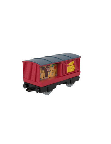 Thomas Locomotiva Motorizata Percy Cu 2 Vagoane,MTHFX97_HDY72