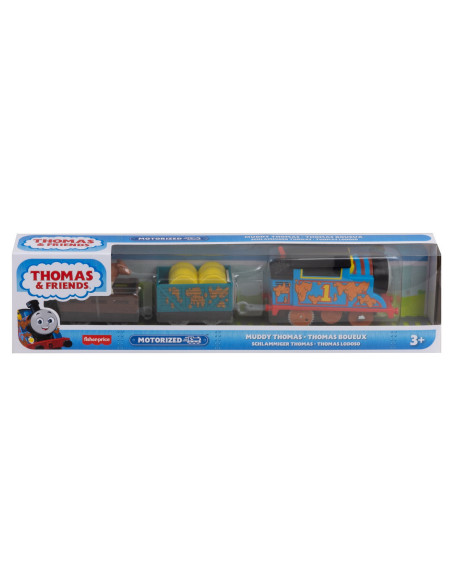 Thomas Locomotiva Motorizata Thomas Cu 2 Vagoane,MTHFX97_HDY73
