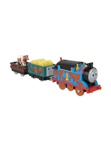 Thomas Locomotiva Motorizata Thomas Cu 2 Vagoane,MTHFX97_HDY73