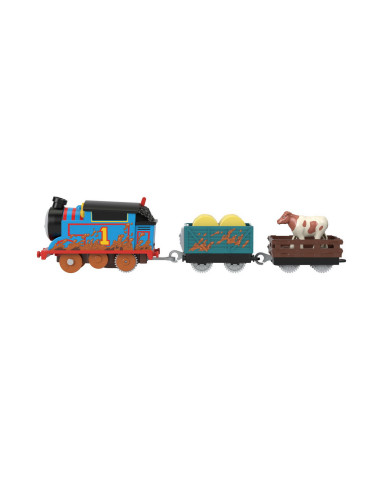 Thomas Locomotiva Motorizata Thomas Cu 2 Vagoane,MTHFX97_HDY73