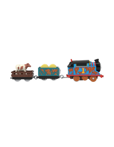 Thomas Locomotiva Motorizata Thomas Cu 2 Vagoane,MTHFX97_HDY73