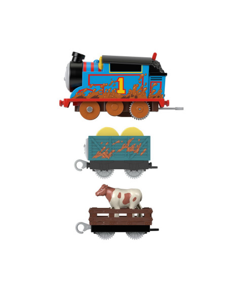 Thomas Locomotiva Motorizata Thomas Cu 2 Vagoane,MTHFX97_HDY73