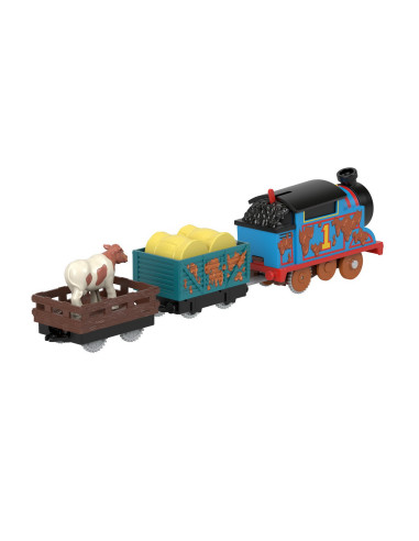 Thomas Locomotiva Motorizata Thomas Cu 2 Vagoane,MTHFX97_HDY73