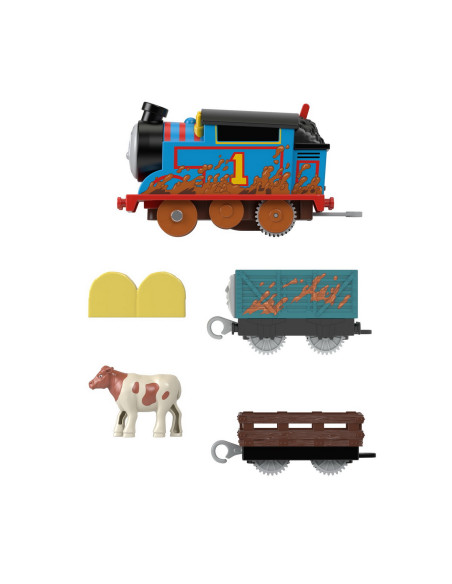 Thomas Locomotiva Motorizata Thomas Cu 2 Vagoane,MTHFX97_HDY73