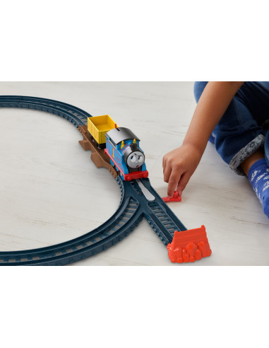Thomas Set De Joaca Cu Locomotiva Cranky Motorizata Si