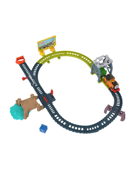 Thomas Set De Joaca Cu Locomotiva Nia Motorizata Si