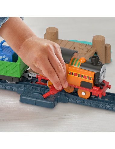 Thomas Set De Joaca Cu Locomotiva Nia Motorizata Si