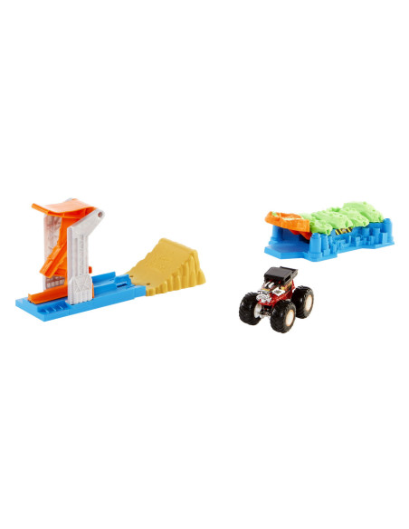 Hot Wheels Monster Truck Lansator Si Masina,MTGVK08