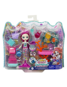 Enchantimals Set Papusa Cu Mobilier Ocean Kingdom,MTGJX35_HCF71