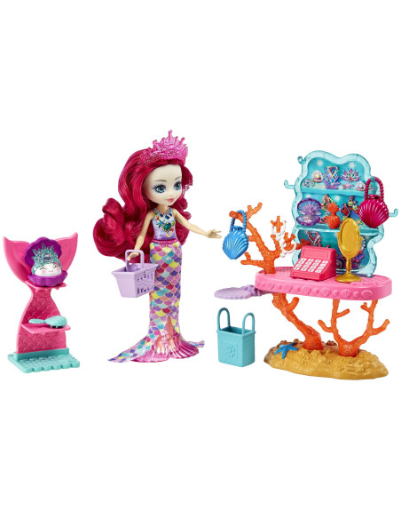 Enchantimals Set Papusa Cu Mobilier Ocean Kingdom,MTGJX35_HCF71
