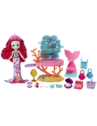 Enchantimals Set Papusa Cu Mobilier Ocean Kingdom,MTGJX35_HCF71