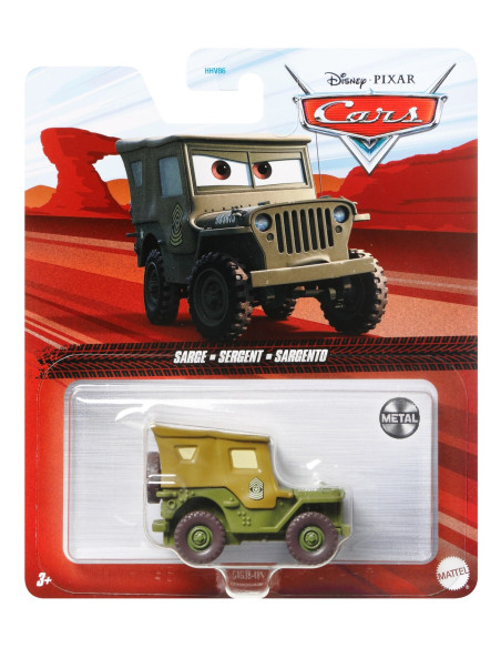 Masinuta Metalica Cars3 Personajul Sarge,MTDXV29_GXG38