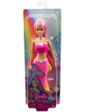 Barbie Dreamtopia Papusa Sirena Cu Par Roz Si Coada
