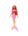 Barbie Dreamtopia Papusa Sirena Cu Par Roz Si Coada