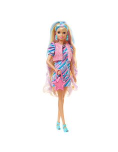 Barbie Totally Hair Papusa Barbie Blonda,MTHCM88 2