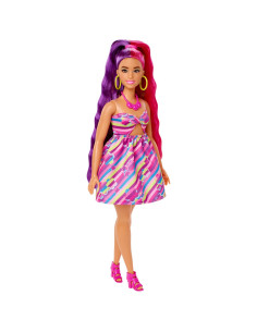 Barbie Totally Hair Papusa Barbie Satena,MTHCM89 2