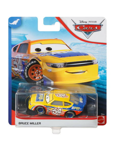 Masinuta Metalica Cars3 Personajul Bruce Miller,MTDXV29_GCC60