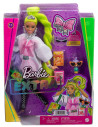 Barbie Papusa Barbie Extra Par Verde Neon,MTHDJ44