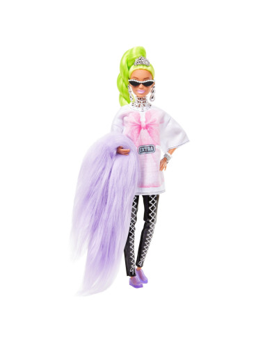 Barbie Papusa Barbie Extra Par Verde Neon,MTHDJ44