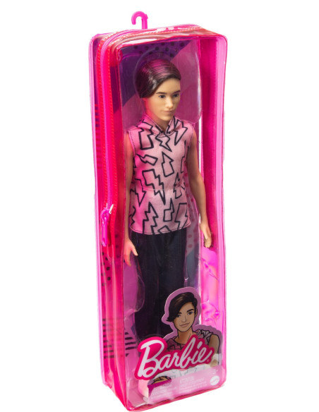 Barbie Papusa Baiat Fashionistas Cu Maiou Cu Imprimeu Cu