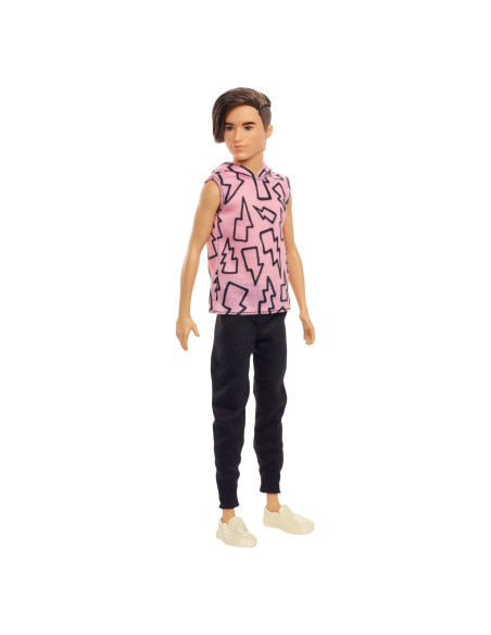 Barbie Papusa Baiat Fashionistas Cu Maiou Cu Imprimeu Cu