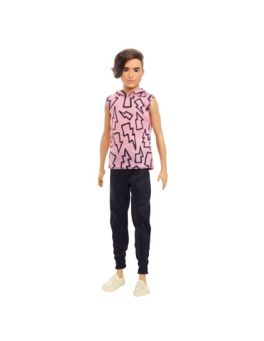 Barbie Papusa Baiat Fashionistas Cu Maiou Cu Imprimeu Cu