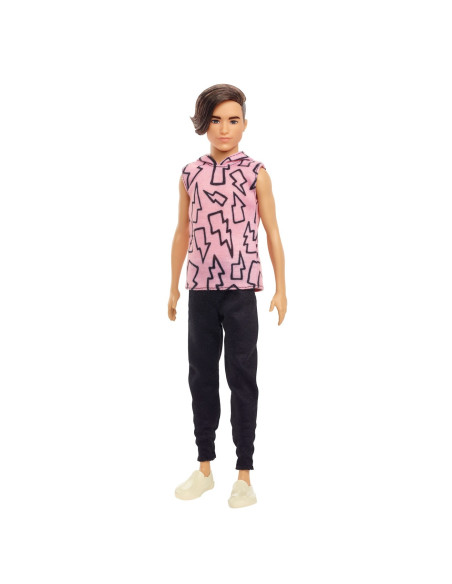 Barbie Papusa Baiat Fashionistas Cu Maiou Cu Imprimeu Cu