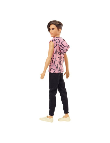 Barbie Papusa Baiat Fashionistas Cu Maiou Cu Imprimeu Cu